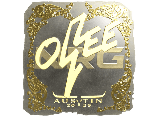 Sticker | oSee (Gold) | Austin 2025 (Sticker | oSee (Gold) | Austin 2025)