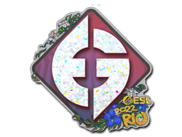 Sticker | Evil Geniuses (Glitter) | Rio 2022 (Sticker | Evil Geniuses (Glitter) | Rio 2022)