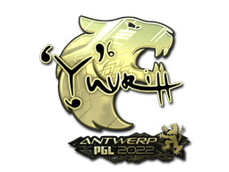Sticker | yuurih (Gold) | Antwerp 2022 (Sticker | yuurih (Gold) | Antwerp 2022)