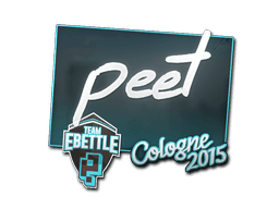 Sticker | peet | Cologne 2015 (Sticker | peet | Cologne 2015)