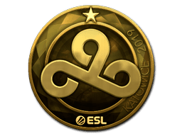 Sticker | Cloud9 (Gold) | Katowice 2019 (Sticker | Cloud9 (Gold) | Katowice 2019)