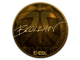 Sticker | Brollan (Gold) | Katowice 2019 (Sticker | Brollan (Gold) | Katowice 2019)