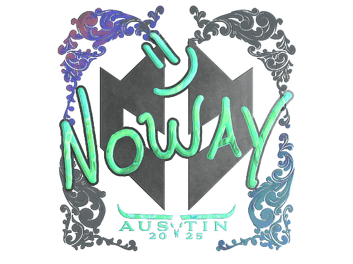 Sticker | noway (Holo) | Austin 2025 (Sticker | noway (Holo) | Austin 2025)