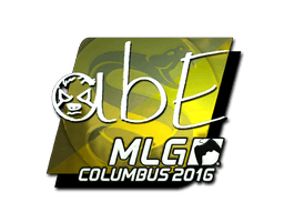 Sticker | abE (Foil) | MLG Columbus 2016 (Sticker | abE (Foil) | MLG Columbus 2016)