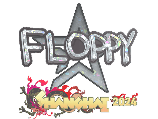 Sticker | floppy (Glitter) | Shanghai 2024 (Sticker | floppy (Glitter) | Shanghai 2024)