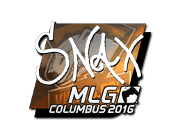 Sticker | Snax (Foil) | MLG Columbus 2016 (Sticker | Snax (Foil) | MLG Columbus 2016)