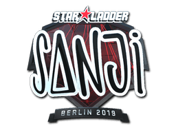 Sticker | SANJI (Foil) | Berlin 2019 (Sticker | SANJI (Foil) | Berlin 2019)