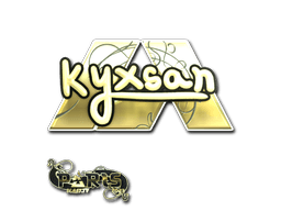 Sticker | kyxsan (Gold) | Paris 2023 (Sticker | kyxsan (Gold) | Paris 2023)