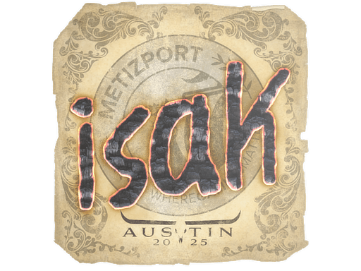 Sticker | isak | Austin 2025 (Sticker | isak | Austin 2025)