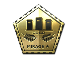 Sticker | Mirage (Gold) (Sticker | Mirage (Gold))