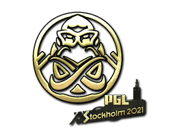 Sticker | ENCE (Gold) | Stockholm 2021 (Sticker | ENCE (Gold) | Stockholm 2021)