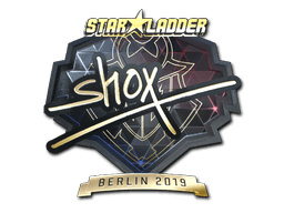 Sticker | shox (Gold) | Berlin 2019 (Sticker | shox (Gold) | Berlin 2019)