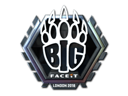 Sticker | BIG (Foil) | London 2018 (Sticker | BIG (Foil) | London 2018)