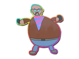Sticker | Poorly Drawn Leet Crew (Holo) (Sticker | Poorly Drawn Leet Crew (Holo))