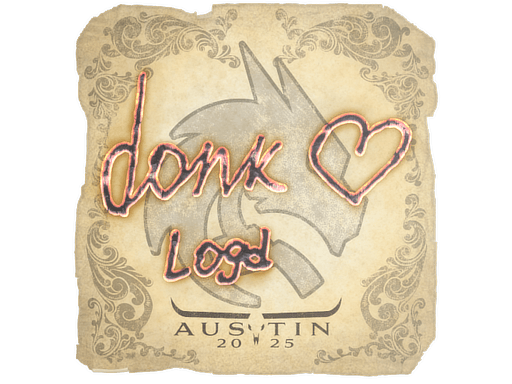Sticker | donk | Austin 2025 (Sticker | donk | Austin 2025)