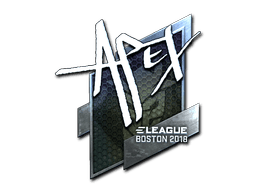 Sticker | apEX (Foil) | Boston 2018 (Sticker | apEX (Foil) | Boston 2018)