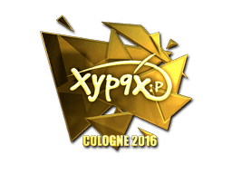 Sticker | Xyp9x (Gold) | Cologne 2016 (Sticker | Xyp9x (Gold) | Cologne 2016)
