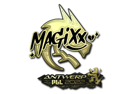 Sticker | magixx (Gold) | Antwerp 2022 (Sticker | magixx (Gold) | Antwerp 2022)