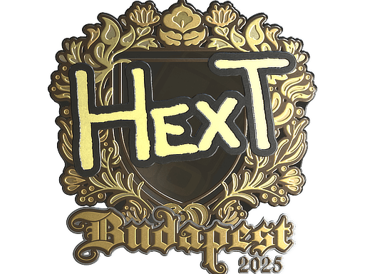 Sticker | HexT (Gold) | Budapest 2025 (Sticker | HexT (Gold) | Budapest 2025)