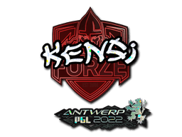 Sticker | KENSi (Glitter) | Antwerp 2022 (Sticker | KENSi (Glitter) | Antwerp 2022)