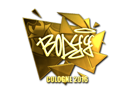 Sticker | bodyy (Gold) | Cologne 2016 (Sticker | bodyy (Gold) | Cologne 2016)