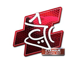 Sticker | chrisJ (Foil) | Atlanta 2017 (Sticker | chrisJ (Foil) | Atlanta 2017)