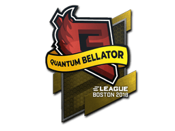 Sticker | Quantum Bellator Fire | Boston 2018 (Sticker | Quantum Bellator Fire | Boston 2018)