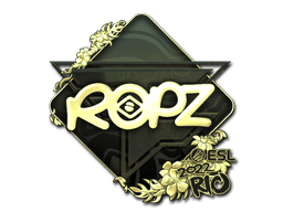 Sticker | ropz (Gold) | Rio 2022 (Sticker | ropz (Gold) | Rio 2022)