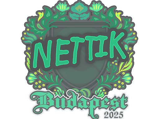 Sticker | nettik | Budapest 2025 (Sticker | nettik | Budapest 2025)