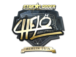 Sticker | chelo (Gold) | Berlin 2019 (Sticker | chelo (Gold) | Berlin 2019)
