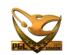 Sticker | mousesports (Gold) | Krakow 2017 (Sticker | mousesports (Gold) | Krakow 2017)