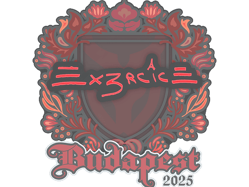Sticker | Ex3rcice | Budapest 2025 (Sticker | Ex3rcice | Budapest 2025)
