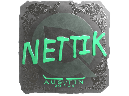 Sticker | nettik (Foil) | Austin 2025 (Sticker | nettik (Foil) | Austin 2025)