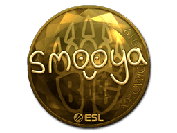 Sticker | smooya (Gold) | Katowice 2019 (Sticker | smooya (Gold) | Katowice 2019)