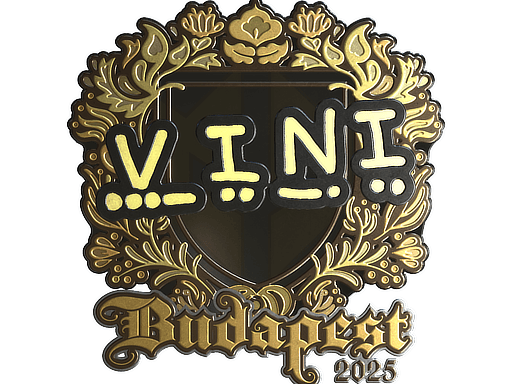 Sticker | VINI (Gold) | Budapest 2025 (Sticker | VINI (Gold) | Budapest 2025)