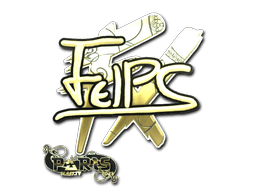 Sticker | felps (Gold) | Paris 2023 (Sticker | felps (Gold) | Paris 2023)
