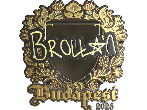 Sticker | Brollan (Gold) | Budapest 2025 (Sticker | Brollan (Gold) | Budapest 2025)
