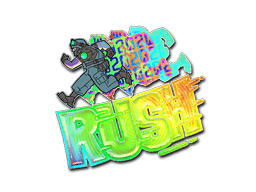 Sticker | Rush 4x20 (Holo) (Sticker | Rush 4x20 (Holo))
