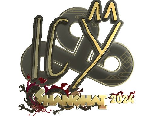 Sticker | ICY (Gold) | Shanghai 2024 (Sticker | ICY (Gold) | Shanghai 2024)