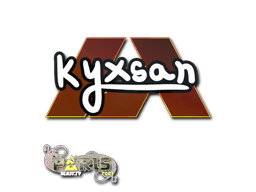 Sticker | kyxsan | Paris 2023 (Sticker | kyxsan | Paris 2023)