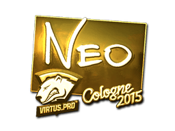 Sticker | NEO (Gold) | Cologne 2015 (Sticker | NEO (Gold) | Cologne 2015)