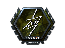 Sticker | Zeus (Foil) | London 2018 (Sticker | Zeus (Foil) | London 2018)