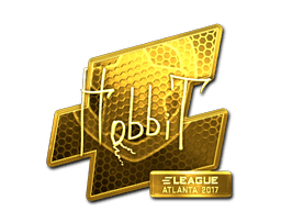 Sticker | Hobbit (Gold) | Atlanta 2017 (Sticker | Hobbit (Gold) | Atlanta 2017)