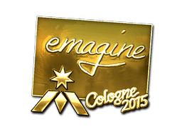 Sticker | emagine (Gold) | Cologne 2015 (Sticker | emagine (Gold) | Cologne 2015)