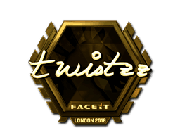 Sticker | Twistzz (Gold) | London 2018 (Sticker | Twistzz (Gold) | London 2018)