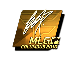 Sticker | fox (Gold) | MLG Columbus 2016 (Sticker | fox (Gold) | MLG Columbus 2016)