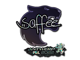 Sticker | saffee (Glitter) | Antwerp 2022 (Sticker | saffee (Glitter) | Antwerp 2022)