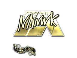 Sticker | nawwk (Gold) | Paris 2023 (Sticker | nawwk (Gold) | Paris 2023)