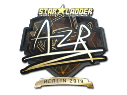 Sticker | AZR (Gold) | Berlin 2019 (Sticker | AZR (Gold) | Berlin 2019)