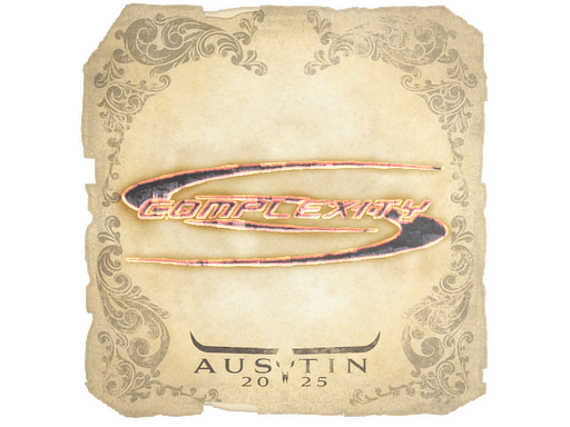 Sticker | Complexity Gaming | Austin 2025 (Sticker | Complexity Gaming | Austin 2025)